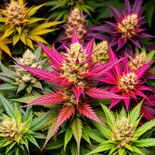 colorful cannabis strains