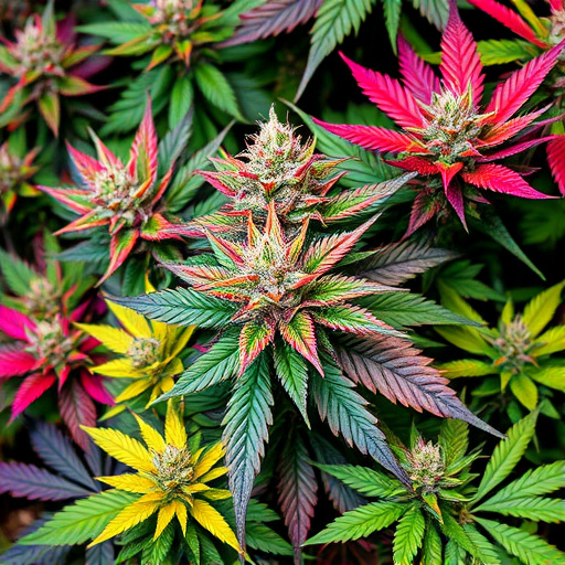 colorful marijuana strains