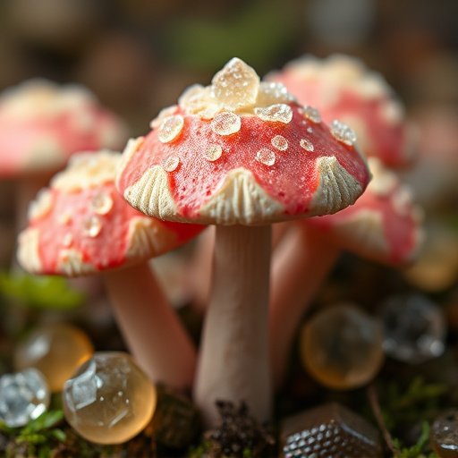 Amanita Magic Mushroom Gummies Close-Up