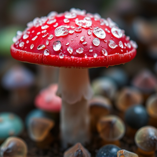 Amanita Magic Mushroom Gummies Close-Up