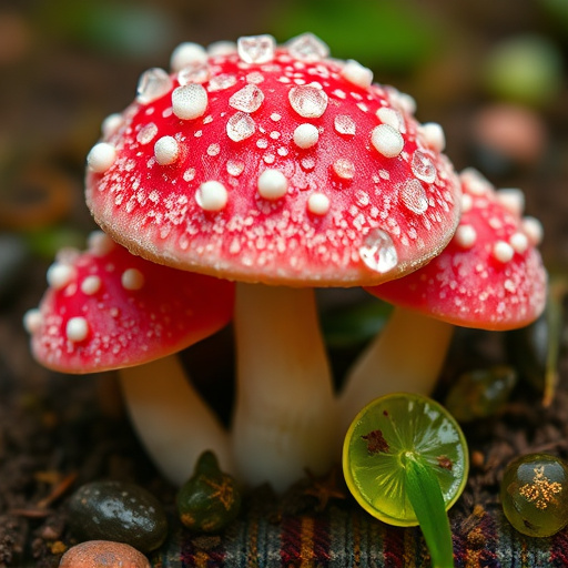 Amanita Magic Mushroom Gummies Close-Up