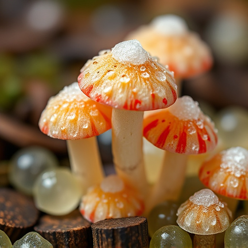 Amanita Magic Mushroom Gummies Close-Up