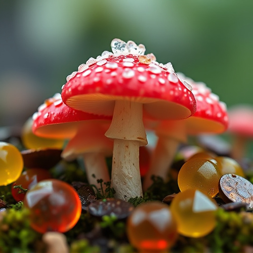 Amanita Magic Mushroom Gummies Close-Up