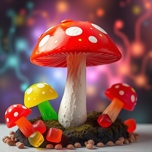 Artistic Magic Mushroom Gummies Patterns