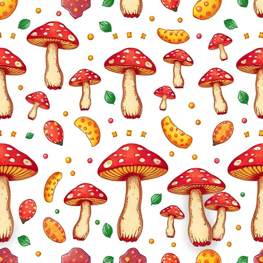 Artistic Magic Mushroom Gummies Patterns