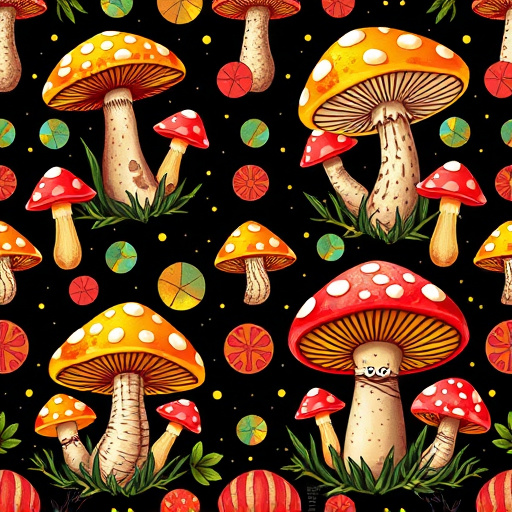 Artistic Magic Mushroom Gummies Patterns