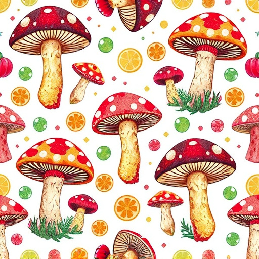 Artistic Magic Mushroom Gummies Patterns
