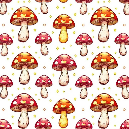 Artistic Magic Mushroom Gummies Patterns