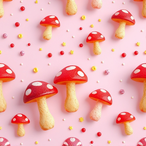 Artistic Magic Mushroom Gummies Patterns