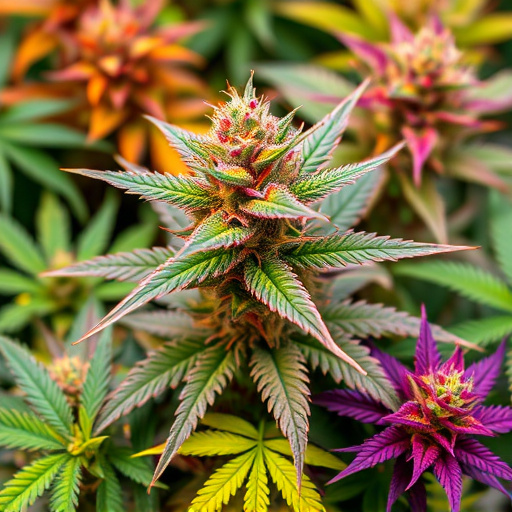 colorful cannabis strains