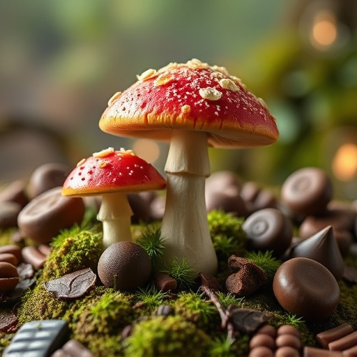 Magic Mushroom Chocolates Lifestyle Scenes