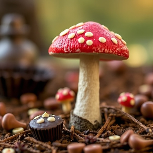 Magic Mushroom Chocolates Lifestyle Scenes