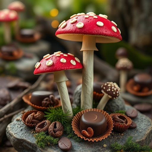 Magic Mushroom Chocolates Lifestyle Scenes