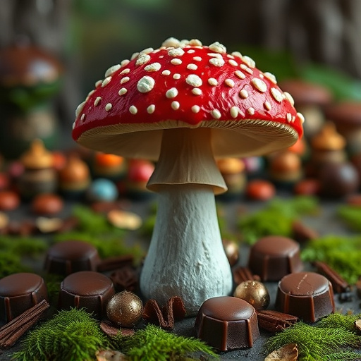 Magic Mushroom Chocolates Lifestyle Scenes