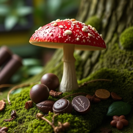 Magic Mushroom Chocolates Lifestyle Scenes