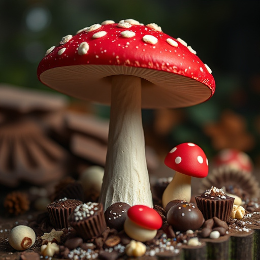 Magic Mushroom Chocolates Lifestyle Scenes