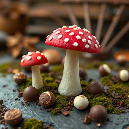 Magic Mushroom Chocolates Lifestyle Scenes