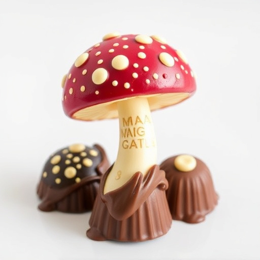 Magic Mushroom Chocolates Packaging Shots