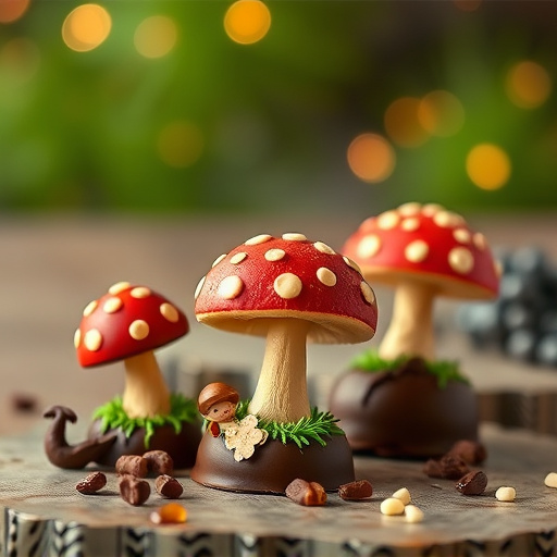 Magic Mushroom Chocolates Packaging Shots