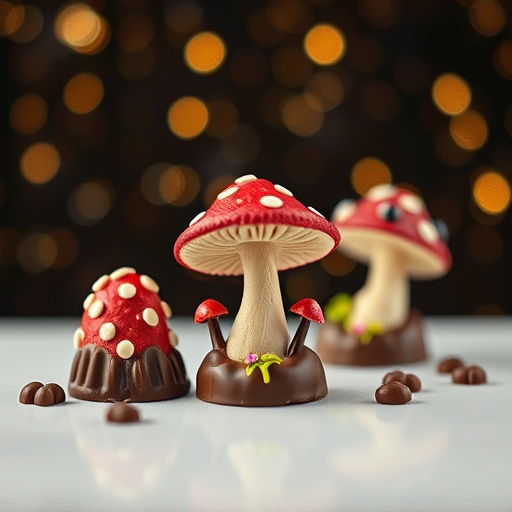 Magic Mushroom Chocolates Packaging Shots