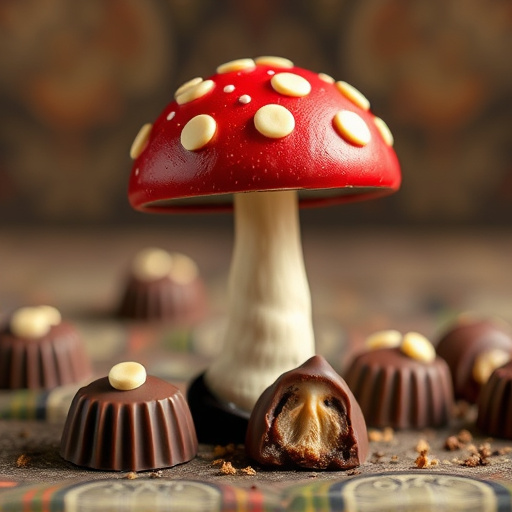 Magic Mushroom Chocolates Packaging Shots