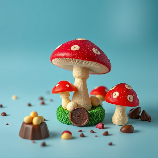 Magic Mushroom Chocolates Packaging Shots