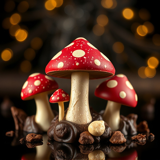 Magic Mushroom Chocolates Packaging Shots