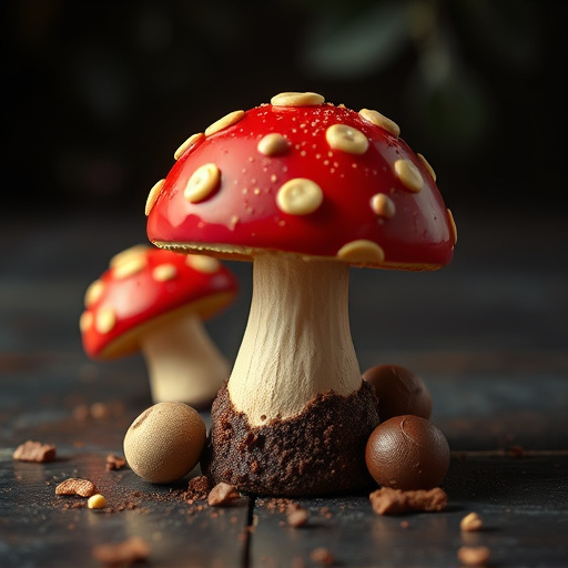 Magic Mushroom Chocolates Packaging Shots