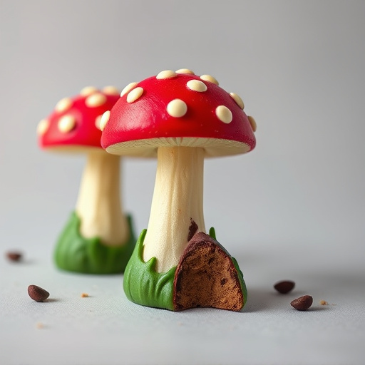 Magic Mushroom Chocolates Packaging Shots