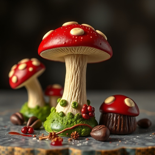 Magic Mushroom Chocolates Packaging Shots
