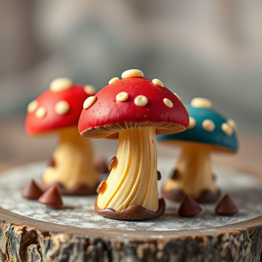 Magic Mushroom Chocolates Packaging Shots