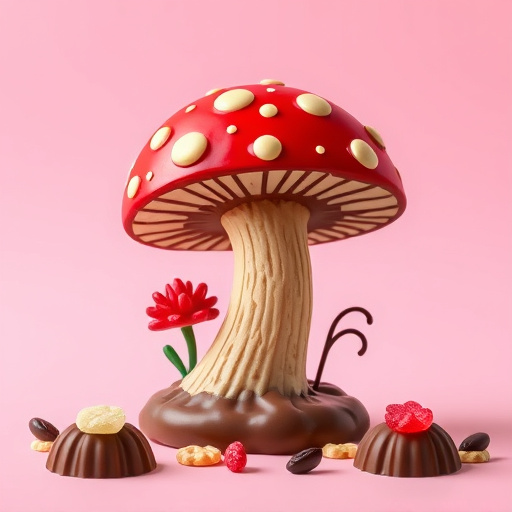 Magic Mushroom Chocolates Packaging Shots