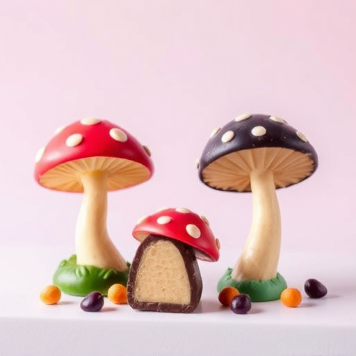 Magic Mushroom Chocolates Packaging Shots