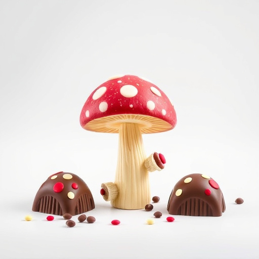 Magic Mushroom Chocolates Packaging Shots