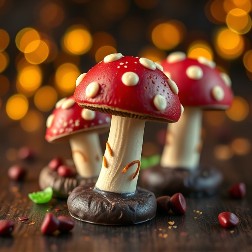 Magic Mushroom Chocolates Packaging Shots