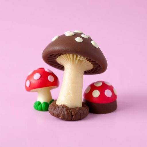 Magic Mushroom Chocolates Packaging Shots