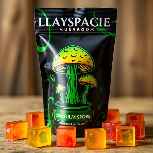 Magic Mushroom Gummies Packaging Shots