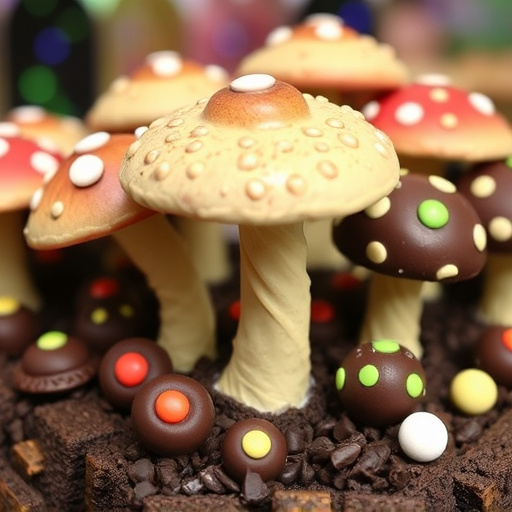 Psilocybin Magic Mushroom Chocolates Display