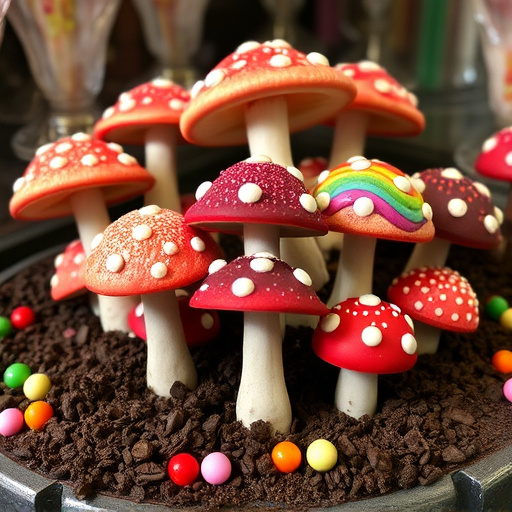 Psilocybin Magic Mushroom Chocolates Display