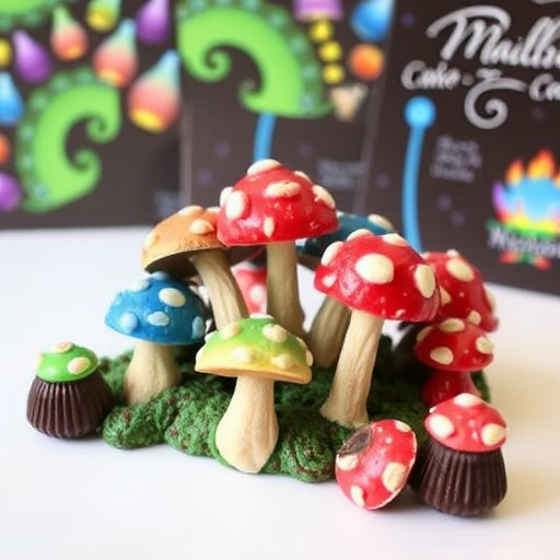 Psilocybin Magic Mushroom Chocolates Display
