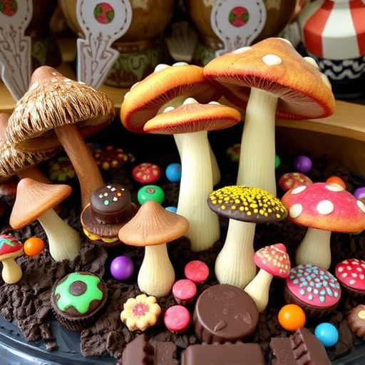 Psilocybin Magic Mushroom Chocolates Display