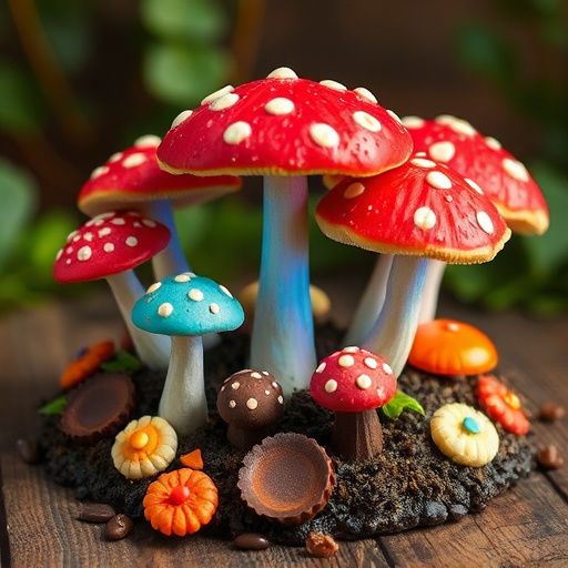 Psilocybin Magic Mushroom Chocolates Display