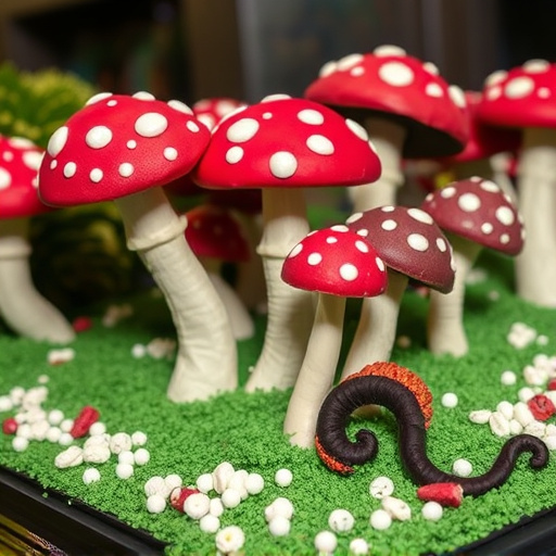 Psilocybin Magic Mushroom Chocolates Display