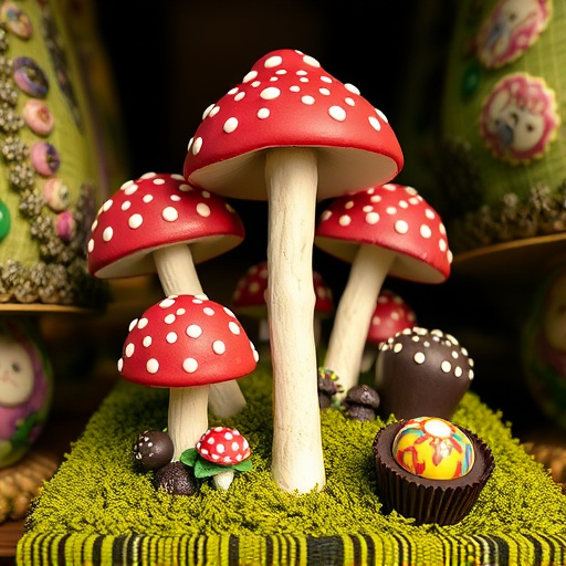 Psilocybin Magic Mushroom Chocolates Display
