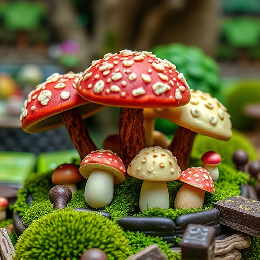 Psilocybin Magic Mushroom Chocolates Display