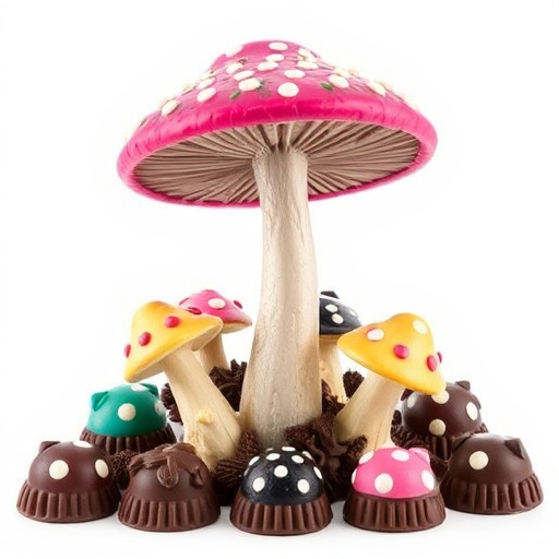 Psilocybin Magic Mushroom Chocolates Display