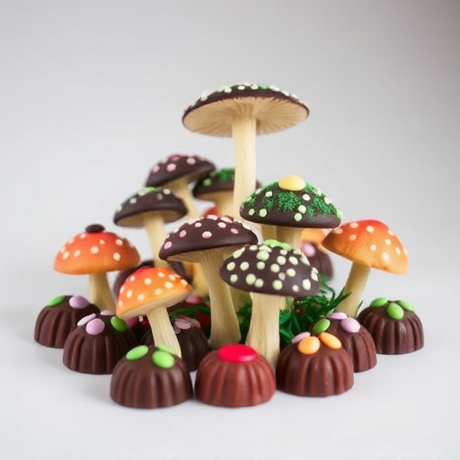 Psilocybin Magic Mushroom Chocolates Display