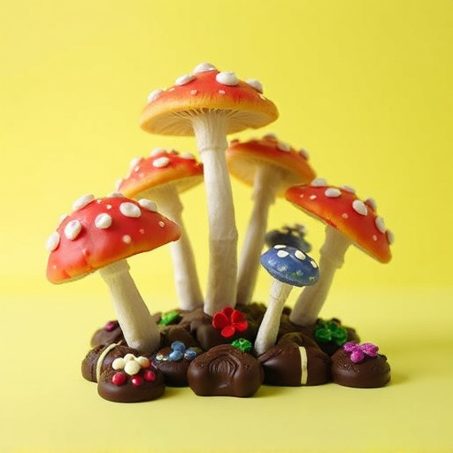 Psilocybin Magic Mushroom Chocolates Display
