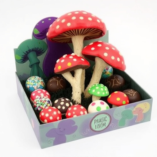 Psilocybin Magic Mushroom Chocolates Display