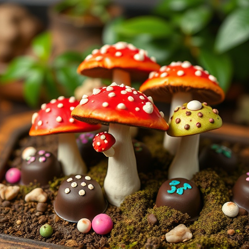 Psilocybin Magic Mushroom Chocolates Display